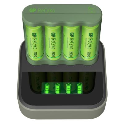 Batterijlader B421 | Docking | en AAA, laadtijd 6 uur GP Batteries - Batteries
