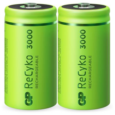 uitvinding Weggelaten bladeren Oplaadbare batterij C | 2 ReCyko, 3000 mAh | GP Batteries - GP Batteries