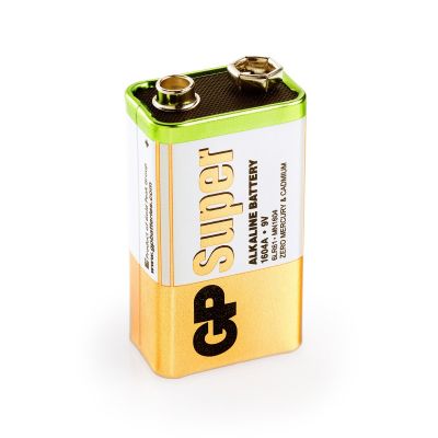 Reusachtig Aanvankelijk Wegrijden Alkaline Super 9V | 1,5V, 1 batterij | GP Batteries - GP Batteries